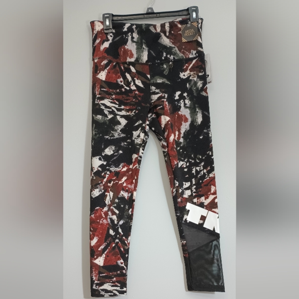 TKO Technical Knockout Abstract‎ Print 7/8 Leggings XL